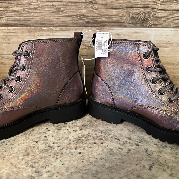 Metallic Sparkle Ankle Boots - Picture 2 of 10